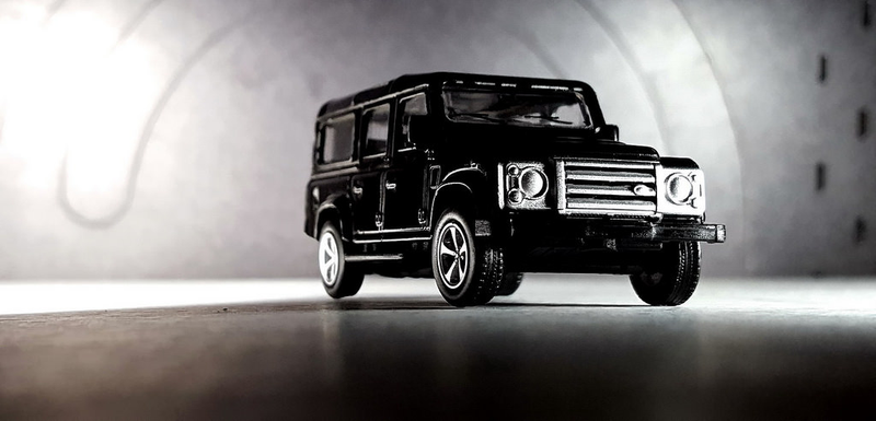 Illustration for article titled LaLD Car Week: A black Defender